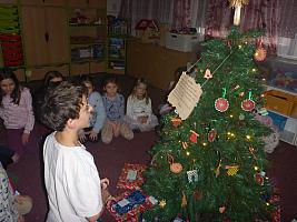 Ježíšek ve školní družině 22.12.2023, foto: Nepivodová Dana