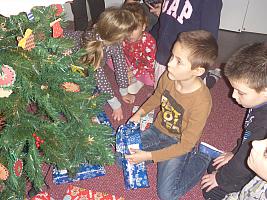 Ježíšek ve školní družině 22.12.2023, foto: Nepivodová Dana