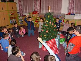 Ježíšek ve školní družině 19.12.2024, foto: Nepivodová Dana, Švec Jan