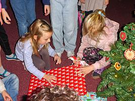 Ježíšek ve školní družině 19.12.2024, foto: Nepivodová Dana, Švec Jan