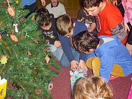 Ježíšek ve školní družině 19.12.2024, foto: Nepivodová Dana, Švec Jan